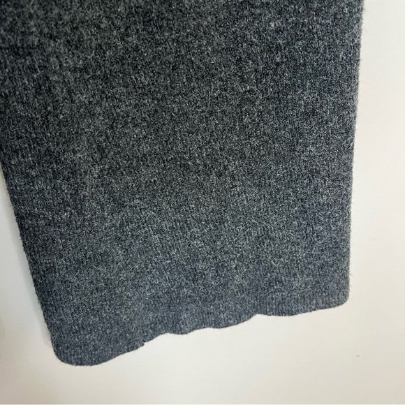 World Market Charcoal Recycled Yarn Knit Lounge Pants Size Small / Med Wide Leg - Picture 3 of 13